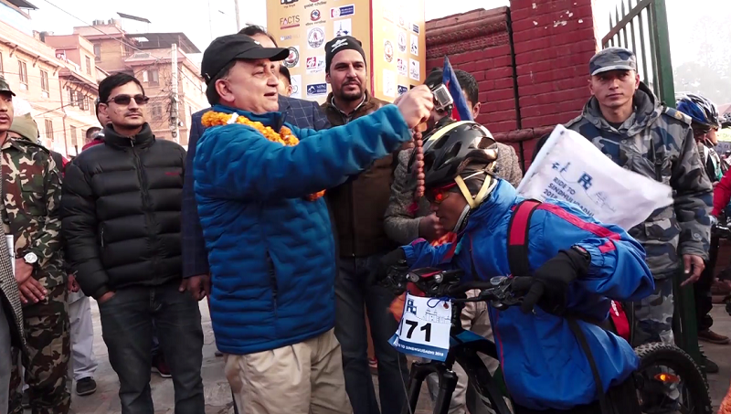 काठमाडौं–जनकपुर साईकल यात्रा सुरु