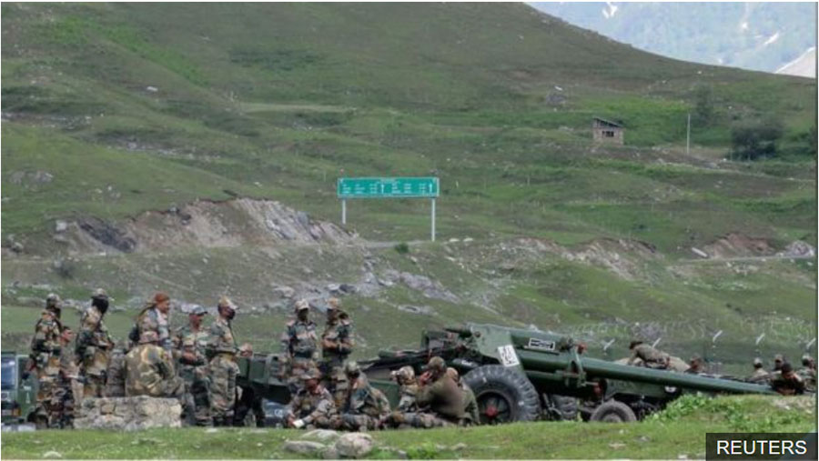 भारत–चीन सीमा क्षेत्र लद्दाखमा हिंसक झडप, २० जना भारतीय सैनिकको मृत्यु