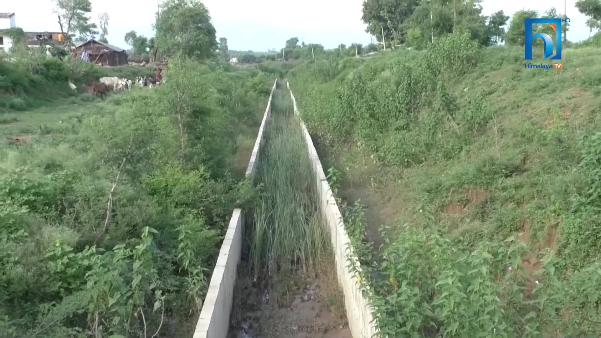 पप्पुको बदमाशीः डुडुवा नहर निर्माण २ वर्षदेखि अलपत्र (भिडियोसहित)