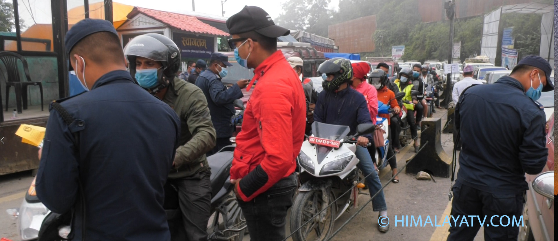 कोरोना संक्रमित बढेसँगै उपत्यकाका नाकामा थप कडाई