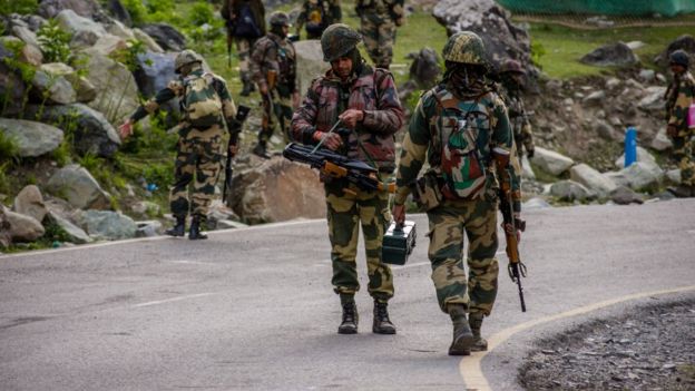 भारत र चिनियाँ सैनिकबीच लद्दाखमा फेरि झडप
