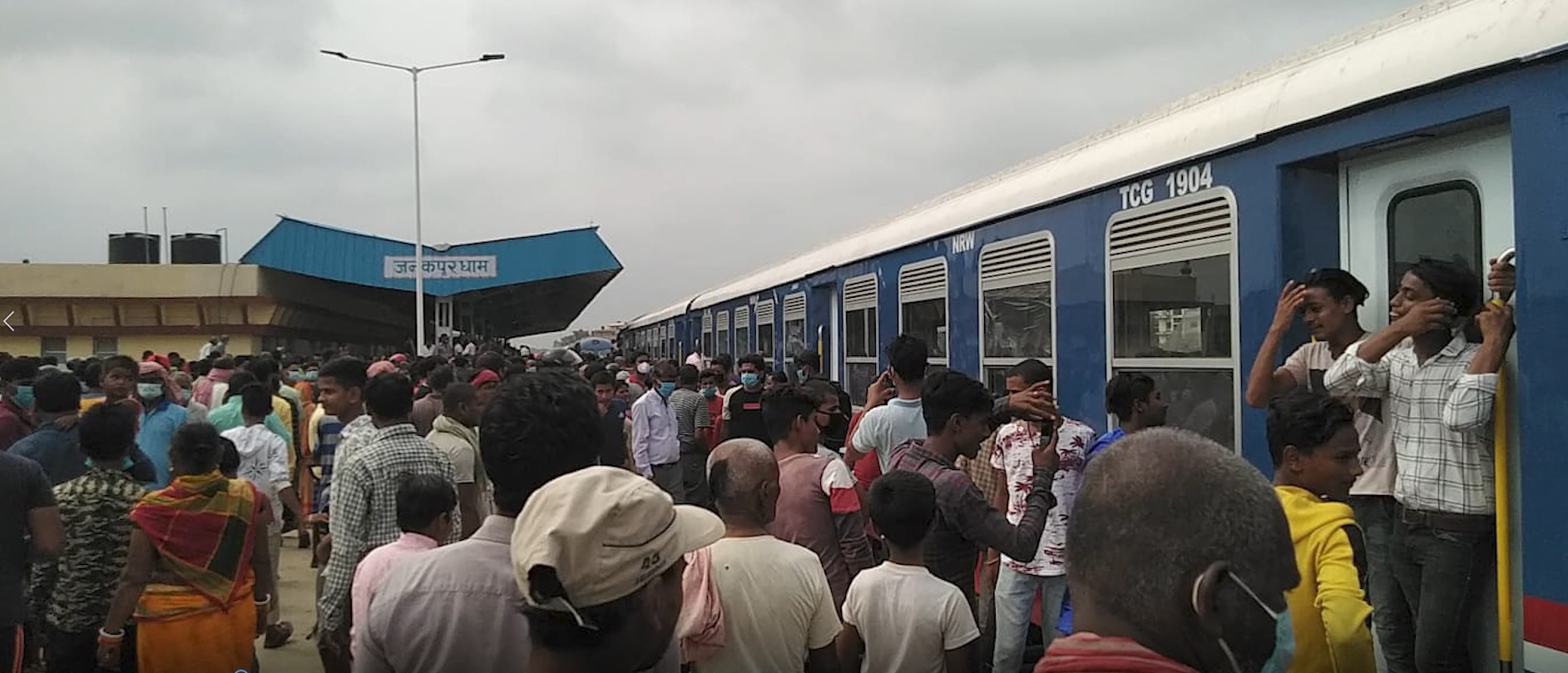 जनकपुरधाम आइपुग्यो नेपाली रेल, रेलका कागजपत्र नेपाललाई हस्तान्तरण