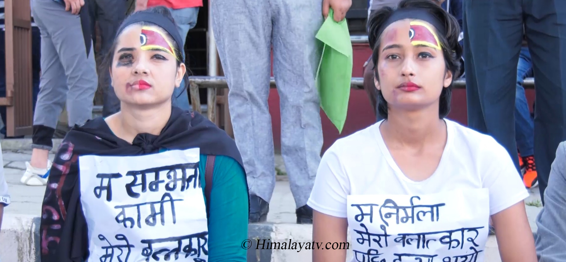 सम्झना विकको बलात्कारपछि हत्याको विरोधमा काठमाडौंमा प्रदर्शन