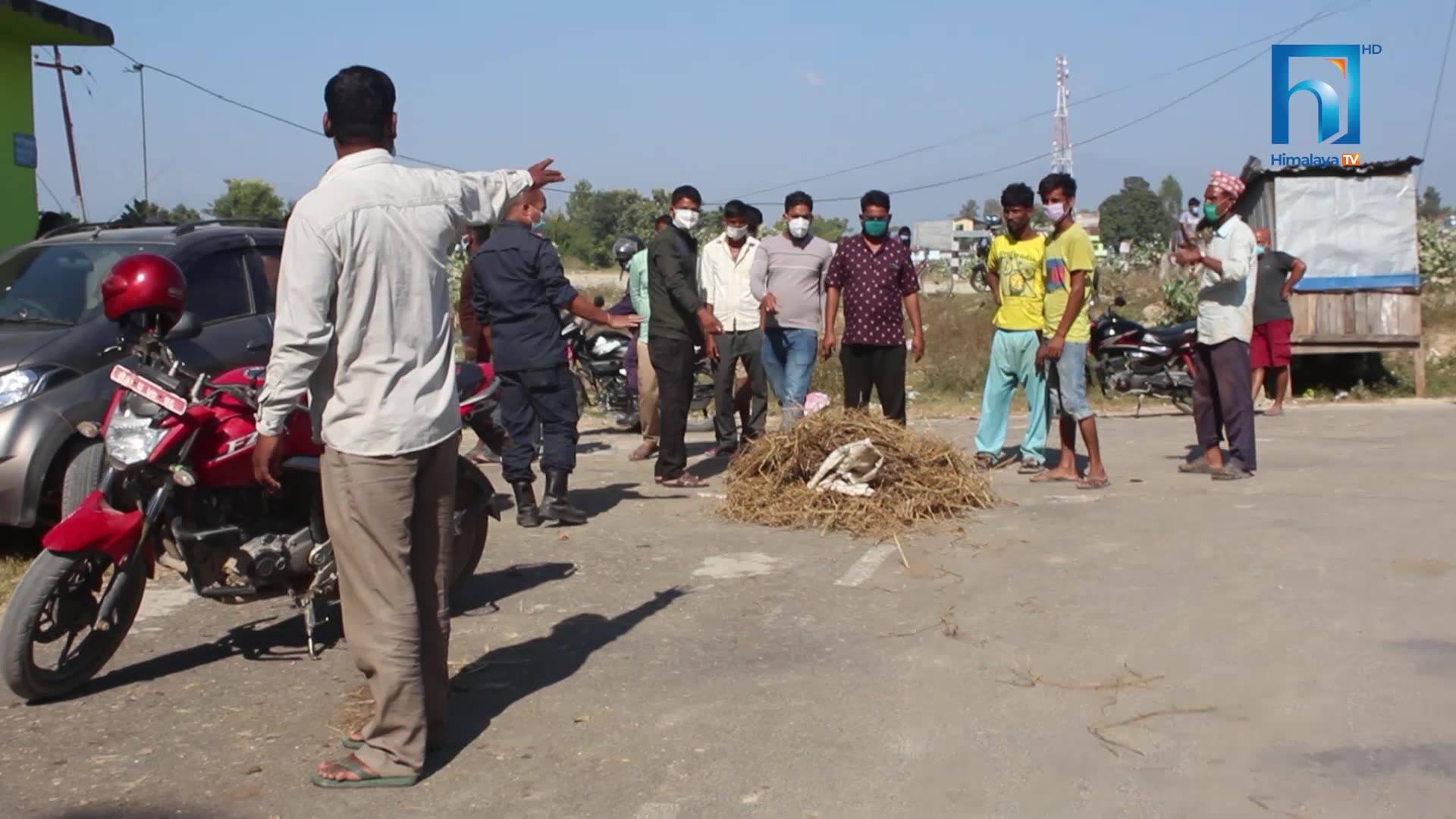 कोरोना संक्रमितको शव व्यवस्थापनलाई लिएर कैलालीमा तनाव (भिडियोसहित)