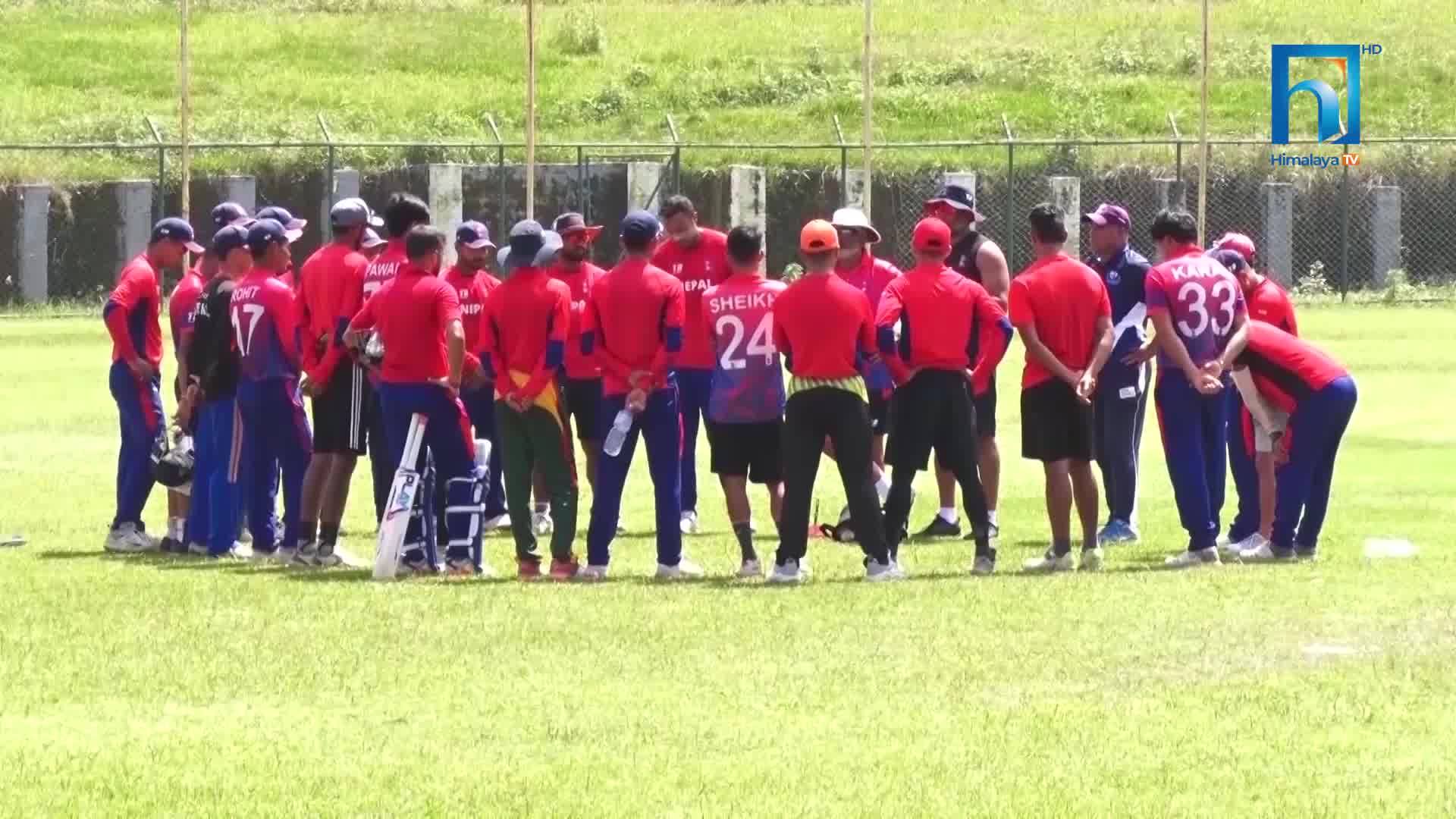 नेपाली टोलीले खेल्ने त्रिकोणात्मक क्रिकेट सिरिज स्पेनमा हुने पक्का