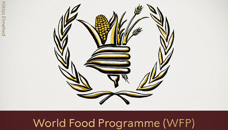 विश्व खाद्य कार्यक्रमलाई यो वर्षको नोबेल शान्ति पुरस्कार