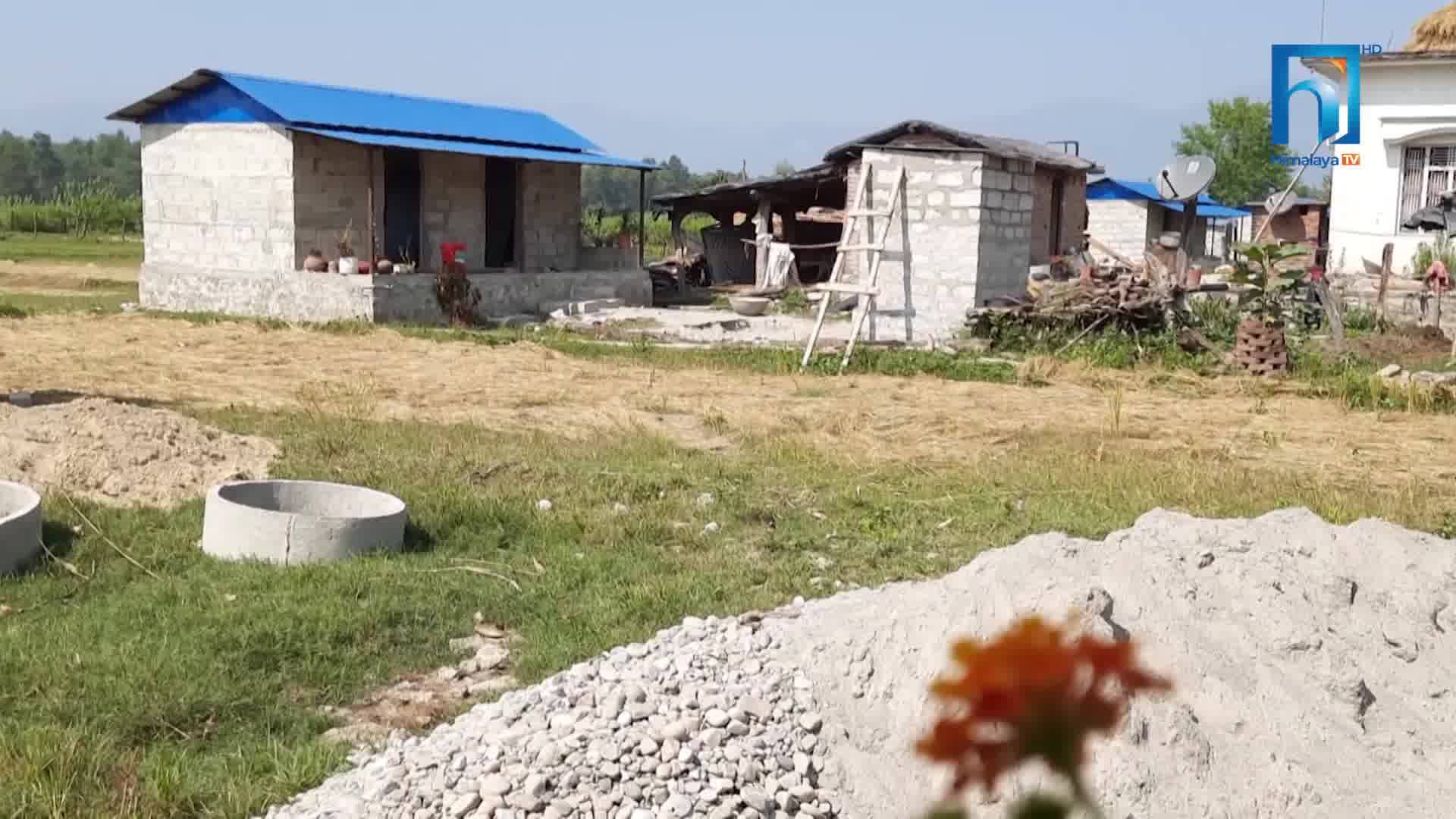 वादी समुदायले आवासका लागि पाए यस्तो पक्की घर (भिडियोसहित)