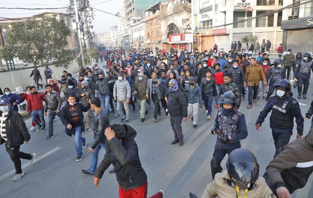 प्रचण्ड–नेपाल समूहको आमहड्ताल, शाक्यसहित दर्जनौं नेता कार्यकर्ता प्रहरी नियन्त्रणमा