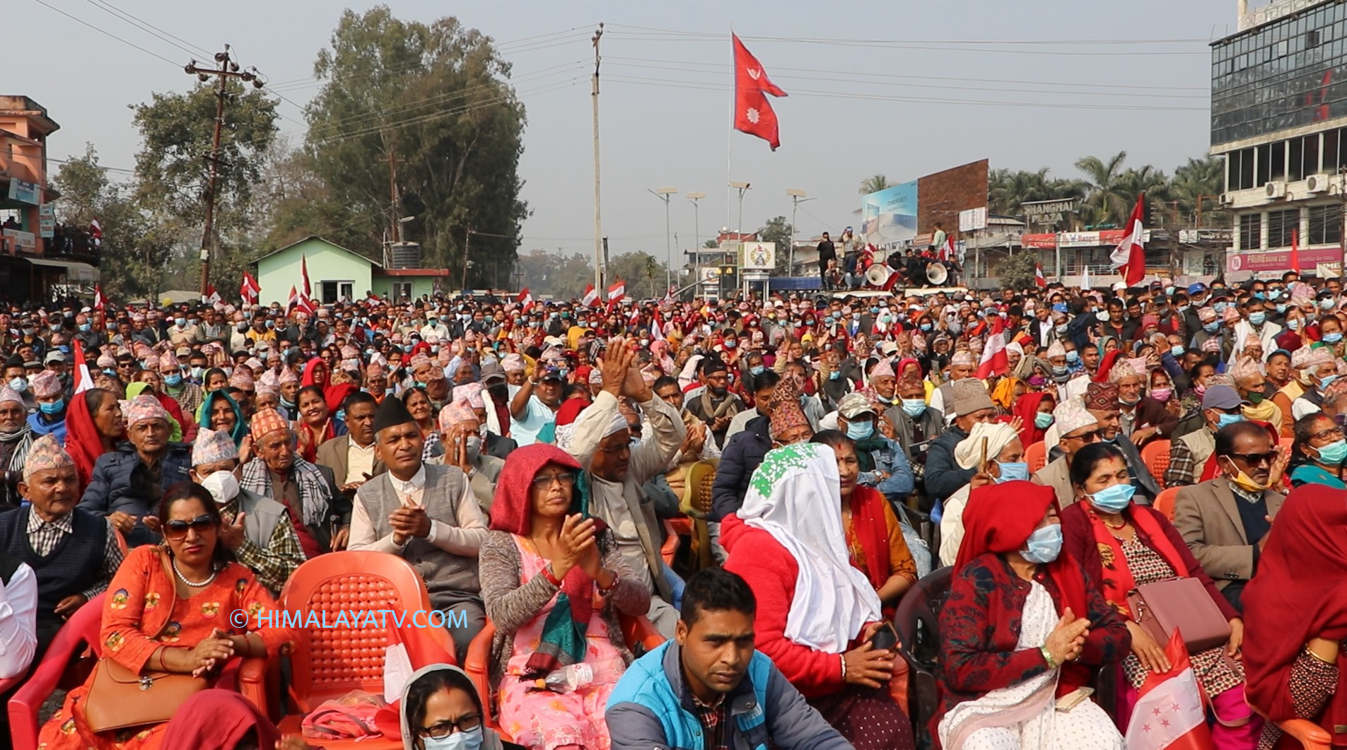 संसद विघटनको विरोधमा देशभर कांग्रेसको प्रदर्शन र सभा, कस्ले कहाँ के भने ?