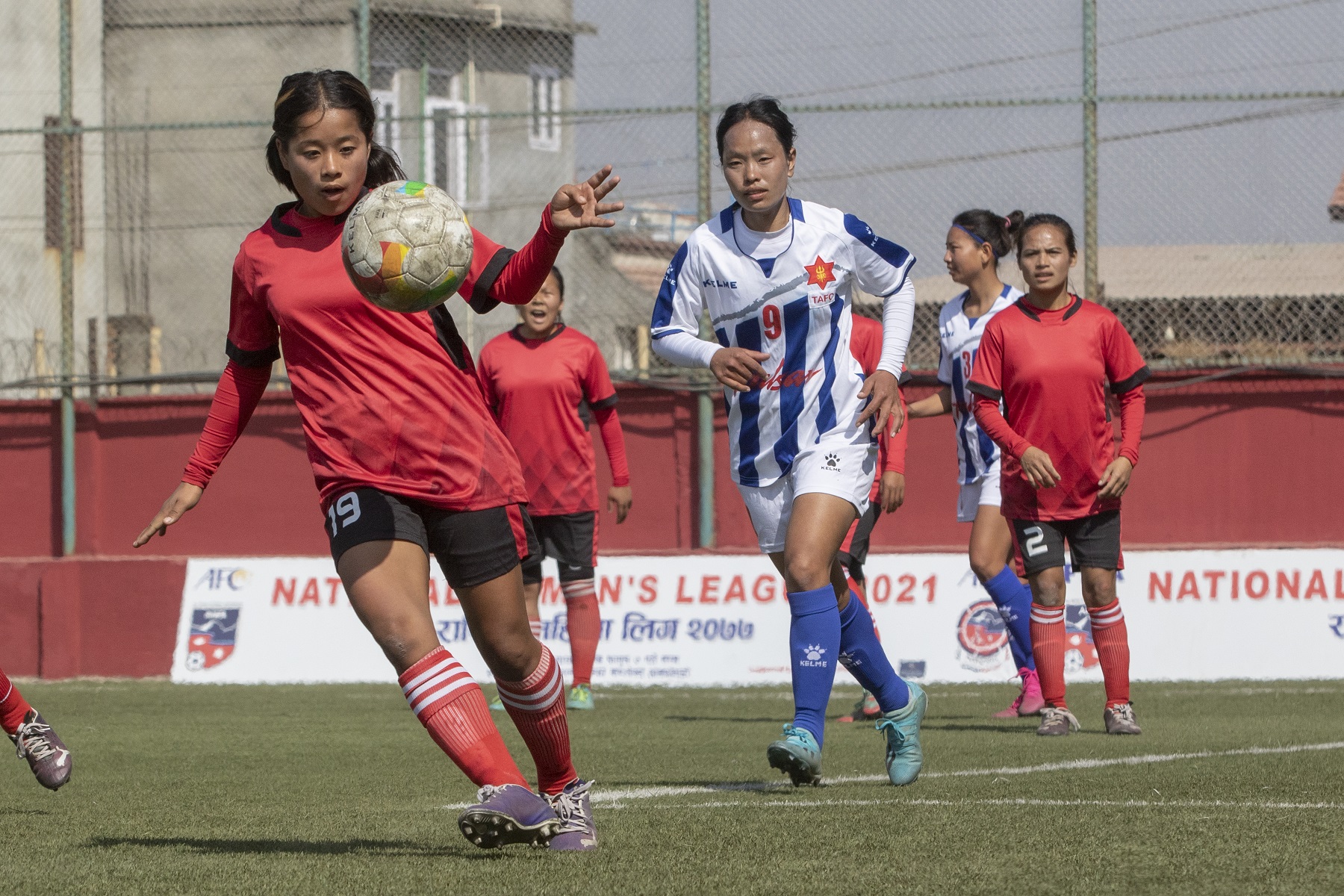 महिला लीग फूटबलमा चौदण्डीगढीविरुद्ध त्रिभुवन आर्मी १२–० गोलले विजयी
