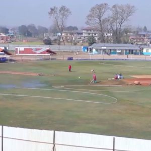 गौतमबुद्ध अन्तर्राष्ट्रिय क्रिकेट रङ्गशालाको काम अघि बढाइँदै