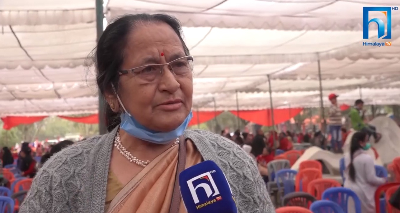 एमालेमा गुटबन्दी: यसाे भन्छन् महिला भेलामा सहभागी (भिडियो रिपोर्टसहित)