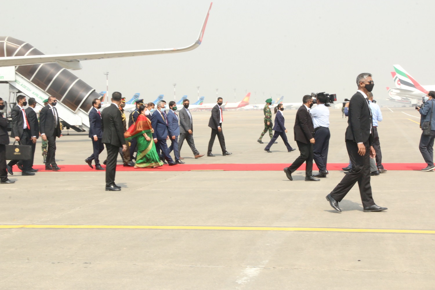 राष्ट्रपति भण्डारी ढाकामा, आजै महत्वपूर्ण भेटवार्ता