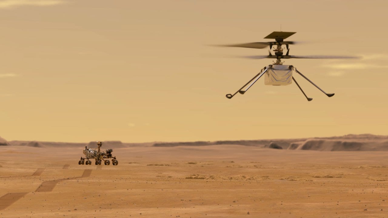 नासाले मंगलग्रहमा सफलतापूर्वक उडायो सानो हेलिकोप्टर