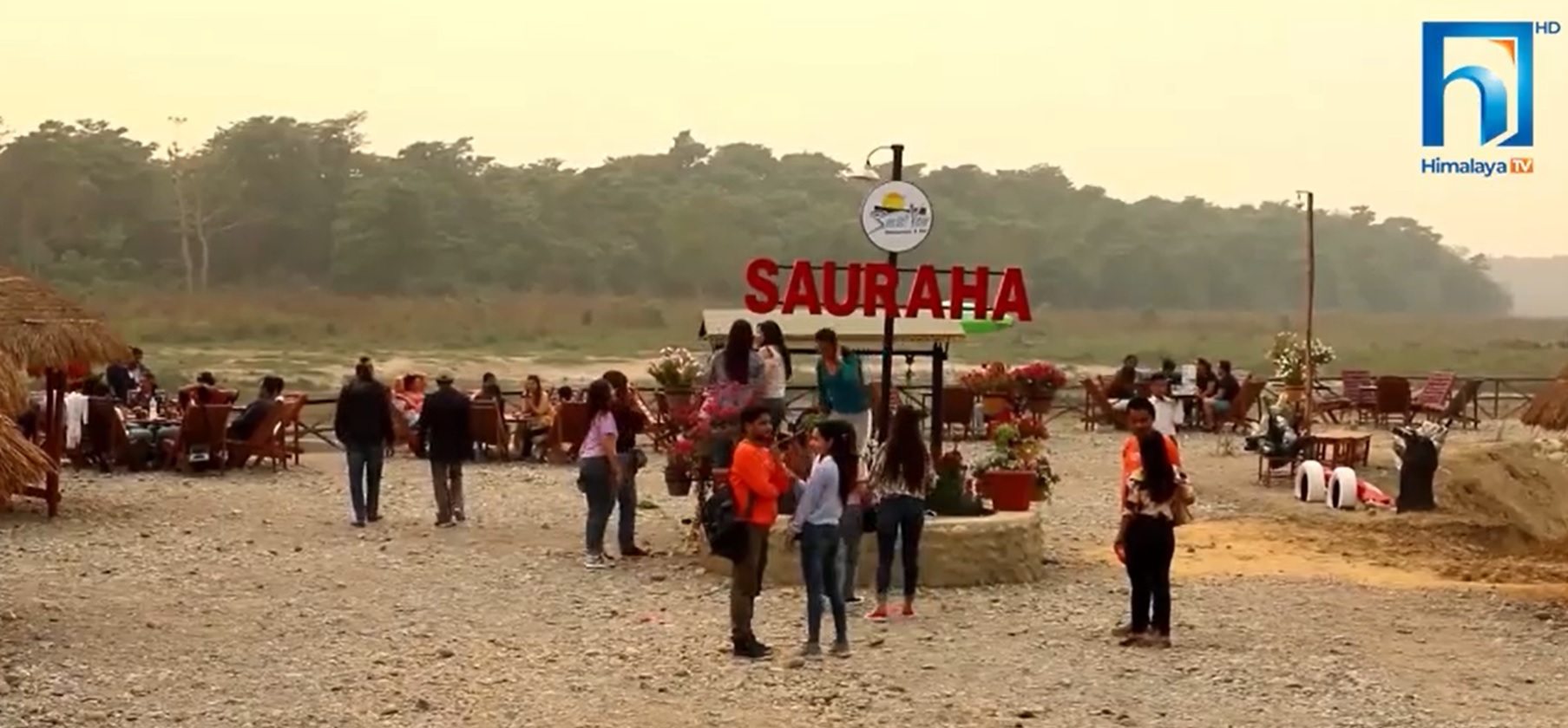 सौराहामा देखिन थाले विदेशी पर्यटक