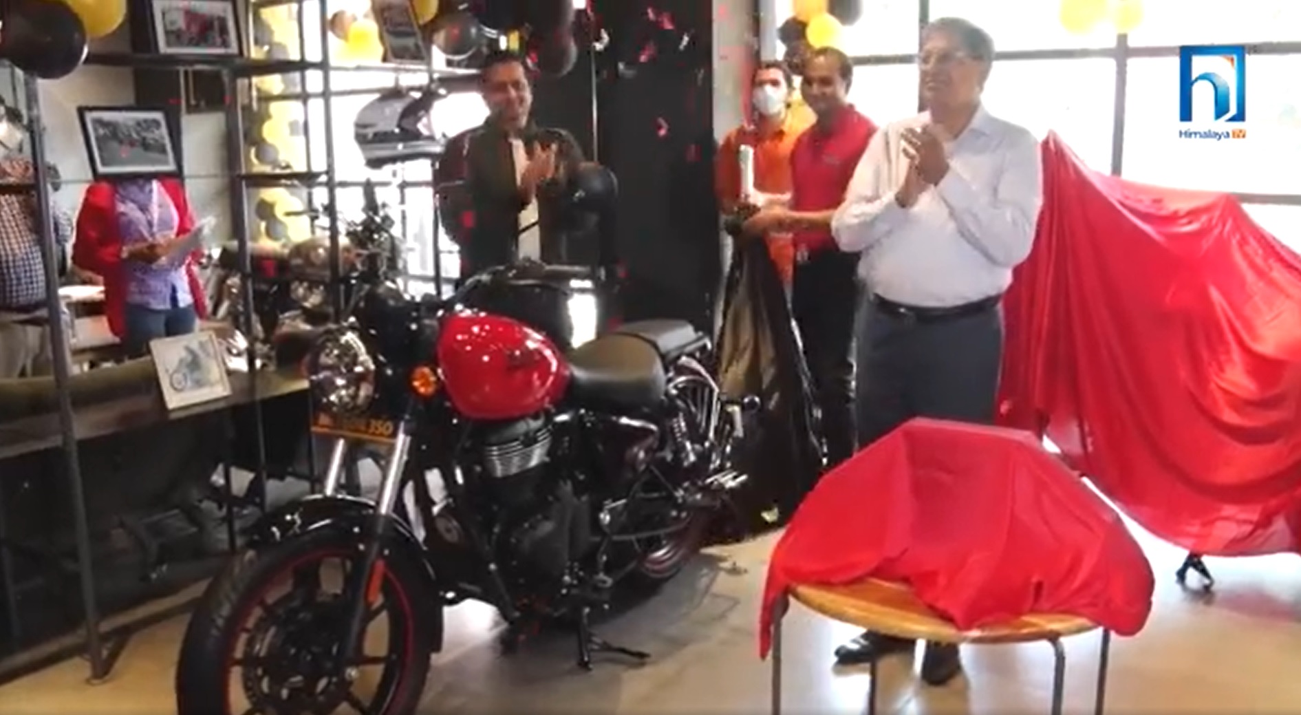 नेपालमा रोयल इन्फिल्डको मेटोर मोडलको मोटरसाइकल विक्री शुरु (भिडियो रिपोर्टसहित)