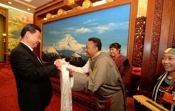 चीनका राष्ट्रपति सी चिनफिङद्वारा स्वशासित क्षेत्र तिब्बतको भ्रमण