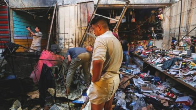 इराकको राजधानी बग्दादमा भएको विष्फोटमा कम्तिमा ३५ जनाको मृत्यु