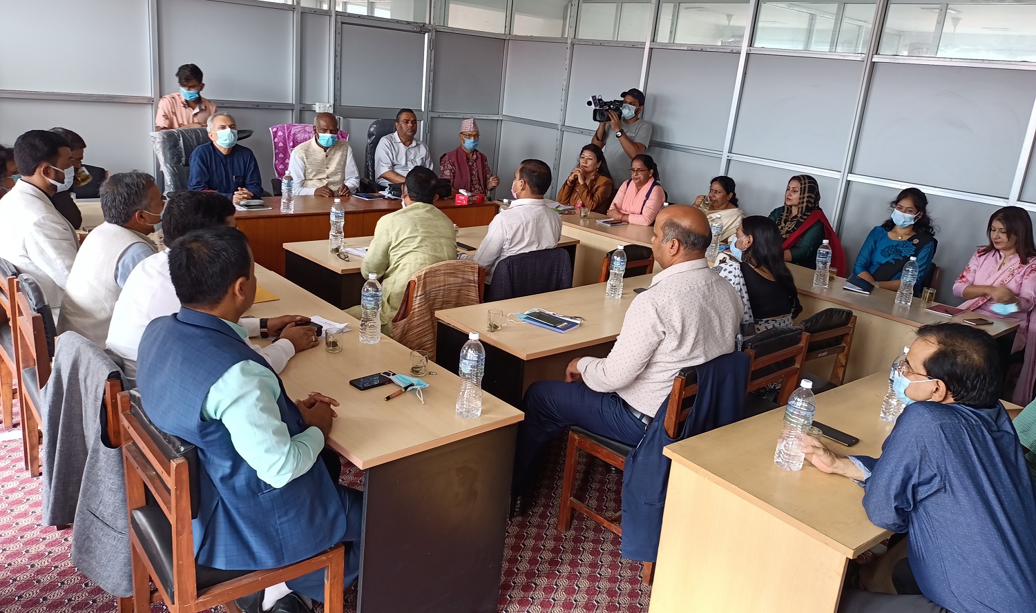 जनता समावादी पार्टीको कार्यकारिणी समितिको बैठक बस्दै