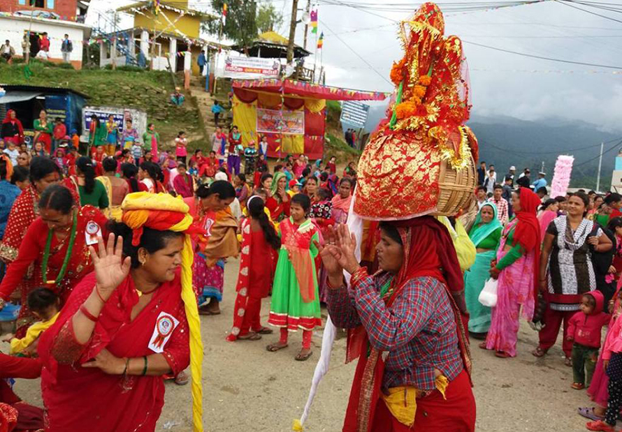 आज अँध्यारी गौरा, दुर्वाष्टमी पर्व मनाइँदै