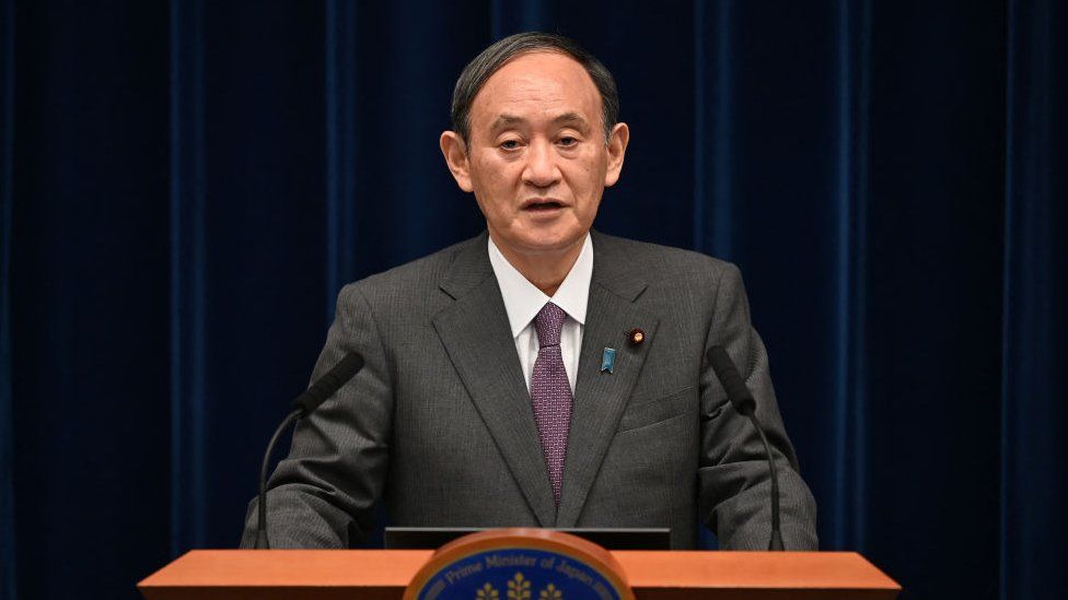 जापानका प्रधानमन्त्री सुगाले राजीनामा दिने