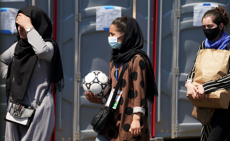 अफगानिस्तानको महिला फुटबल टोली पाकिस्तानमा