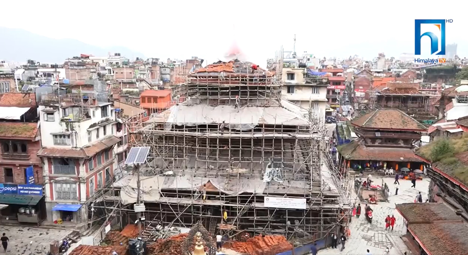 काष्ठमण्डप पुनःनिर्माण अन्तिम चरणमा, केही दिनमै लोकार्पण गरिने