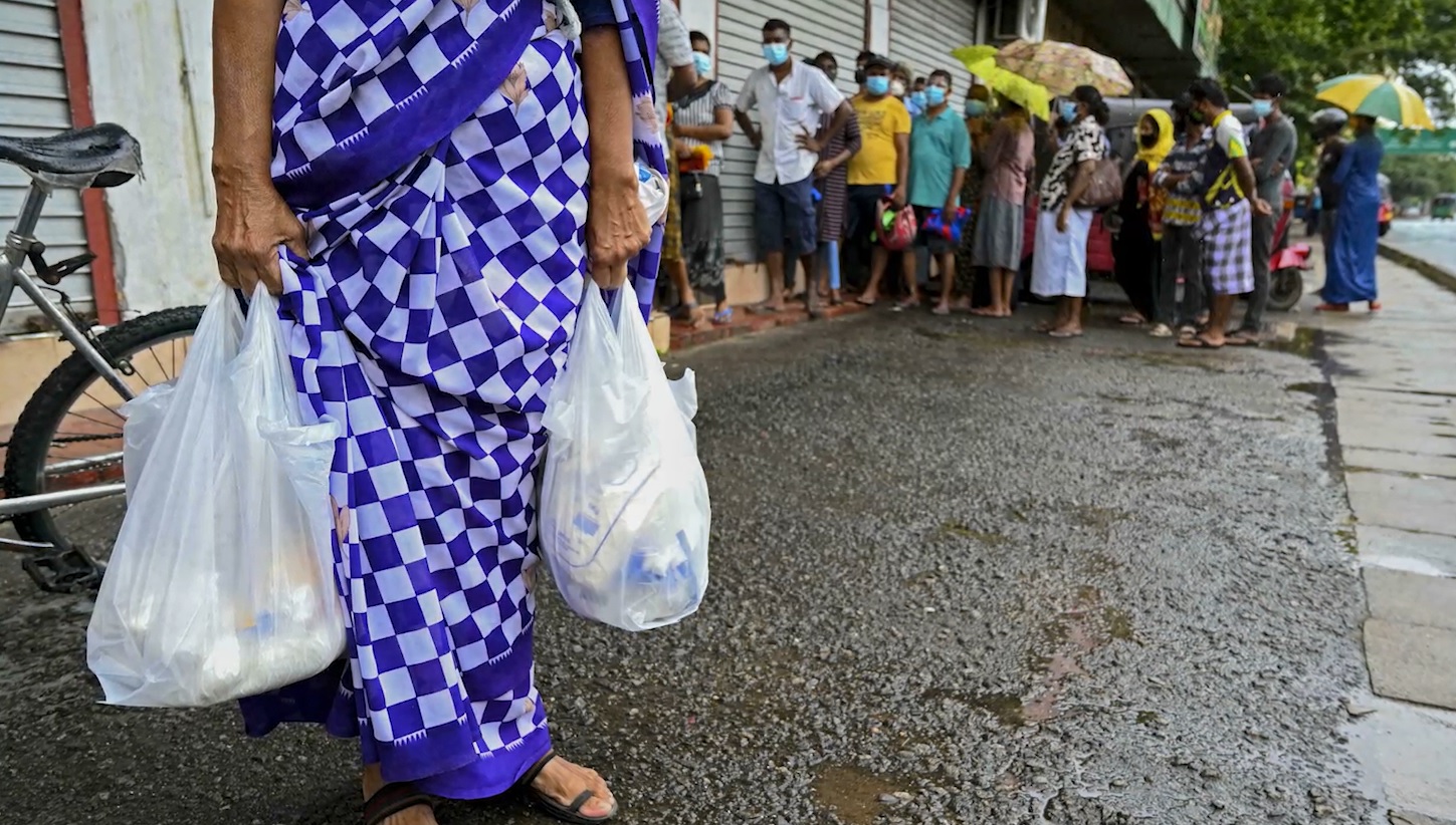 श्रीलंकामा जारी खाद्य संकट समाधानका लागि  संकटकाल घोषणा