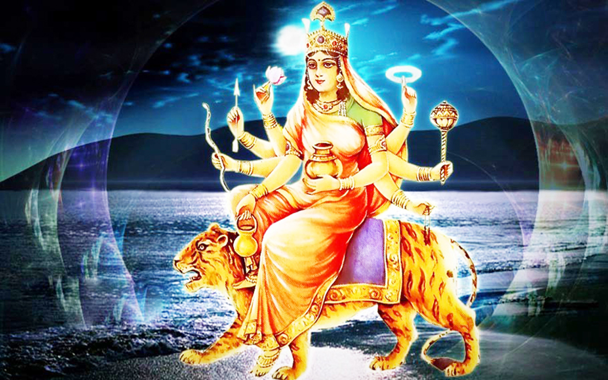 नवरात्रको चौथो दिन, आज कुष्माण्डा देवीको पूजा आराधना गरिँदै