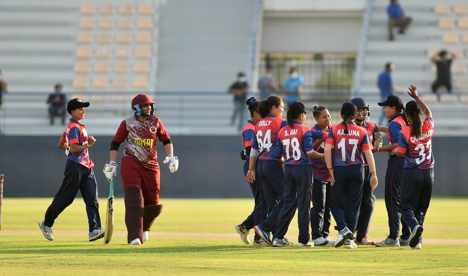 टी–२० महिला विश्वकप एसिया छनोटमा नेपाल हङकङसँग ६ विकेटले पराजित