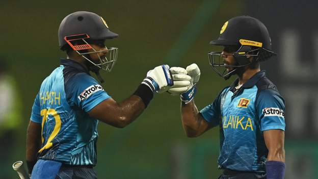 आईसीसी टी–ट्वेन्टी विश्वकप क्रिकेटमा श्रीलंका विजयी