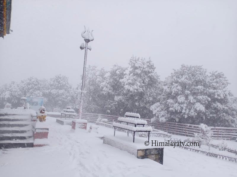 हिमाली क्षेत्रमा हिमपातको सम्भावना