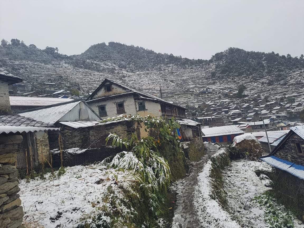 वर्षा र हिमपातका मुलुकभर चिसो बढ्योः जनजीवन कष्टकर
