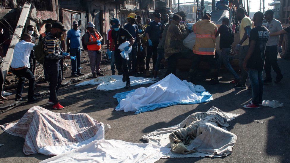 हैटीमा ट्यांकर विष्फोटमा कम्तिमा ६० जनाको मृत्यु