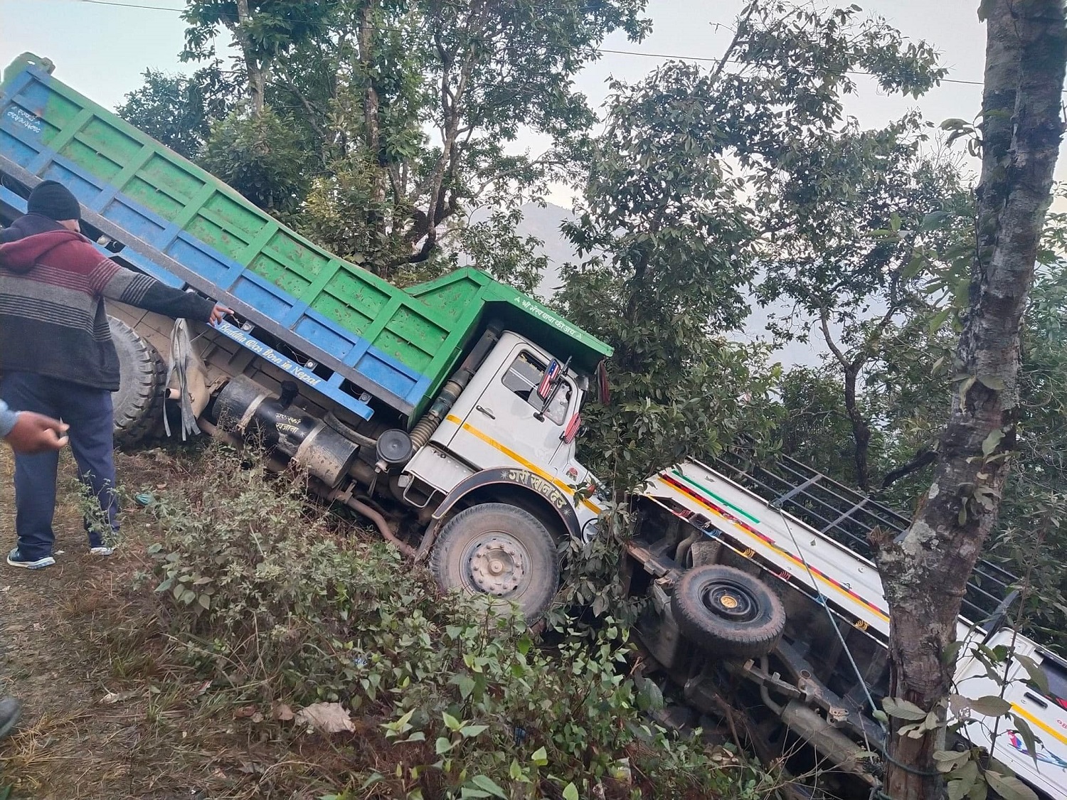 गुल्मीमा ३ दिन लगातार एकै ठाउँमा गाडी दुर्घटना