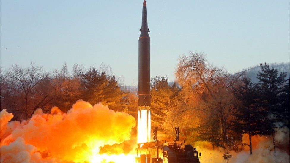 उत्तर कोरियाद्वारा अर्को हाइपरसोनिक मिसाइल परीक्षण