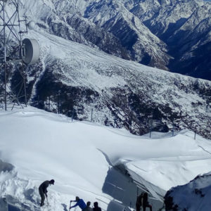 उच्च पहाडी भूभागमा हिमपात र वर्षा