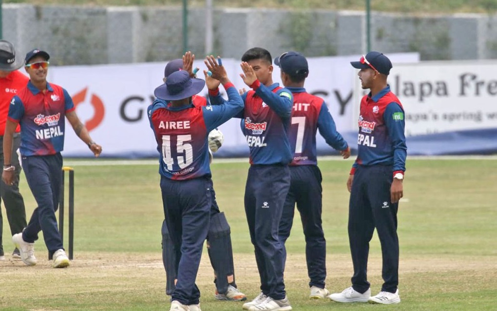 त्रिकोणात्मक ट्वेन्टी–ट्वेन्टी क्रिकेट शृंखलामा नेपाल विजयी, मलेसिया ६ विकेटले पराजित