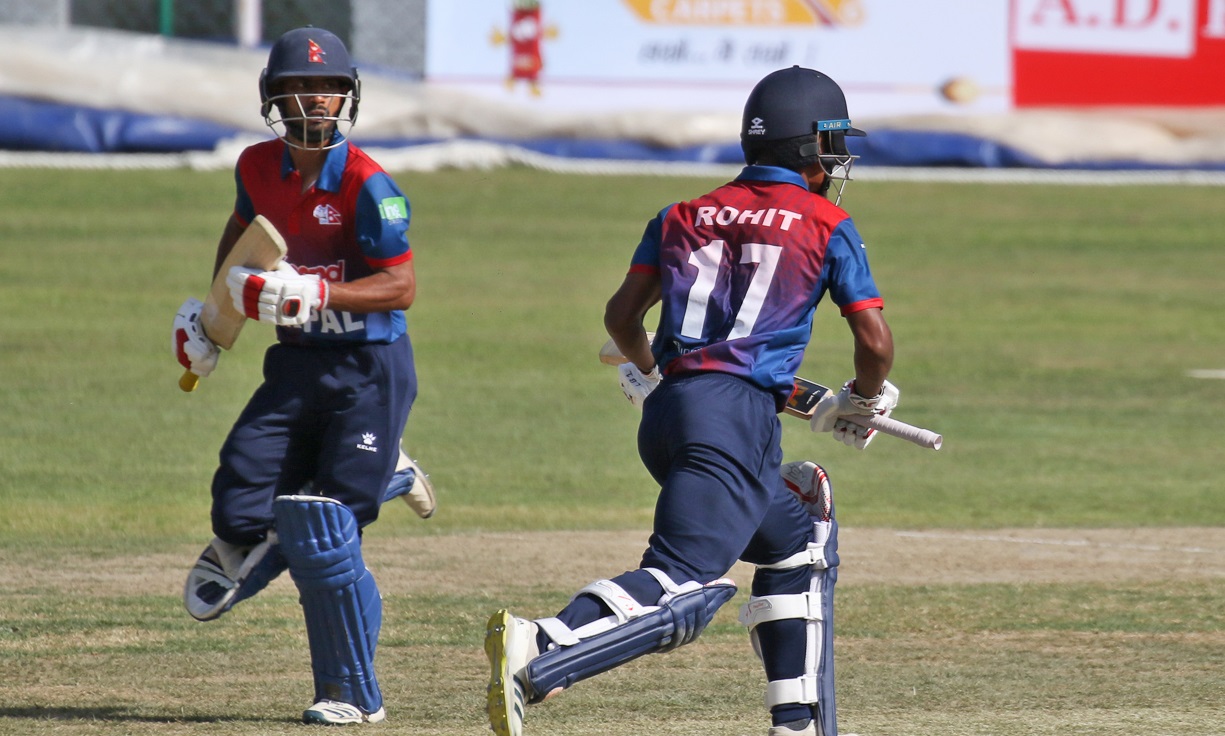 पीएनजीविरुद्धको पहिलो एक दिवसीय अन्तर्राष्ट्रिय क्रिकेटमा नेपाल ६ रनले पराजित