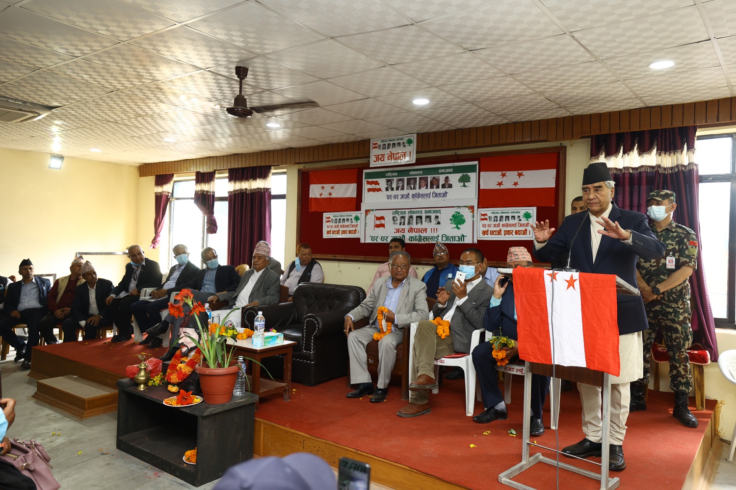 गठबन्धनलाई बचाउनु अहिलेको आवश्यकता हो : प्रधानमन्त्री देउवा
