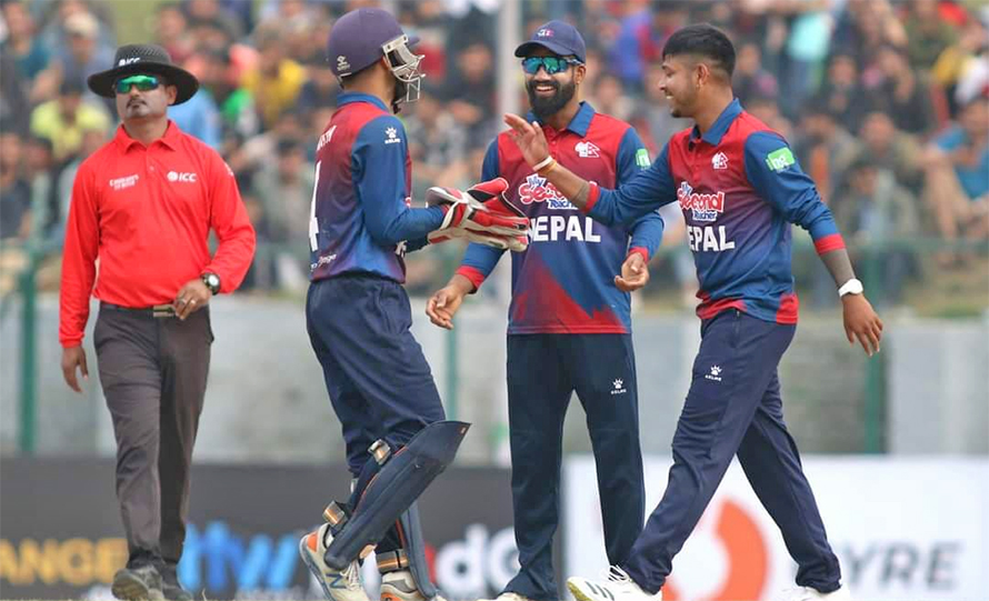 नेपाल त्रिकोणात्मक ट्वेन्टी–ट्वेन्टी क्रिकेटको फाइनलमा,  मलेसिया ८५ रनले पराजित