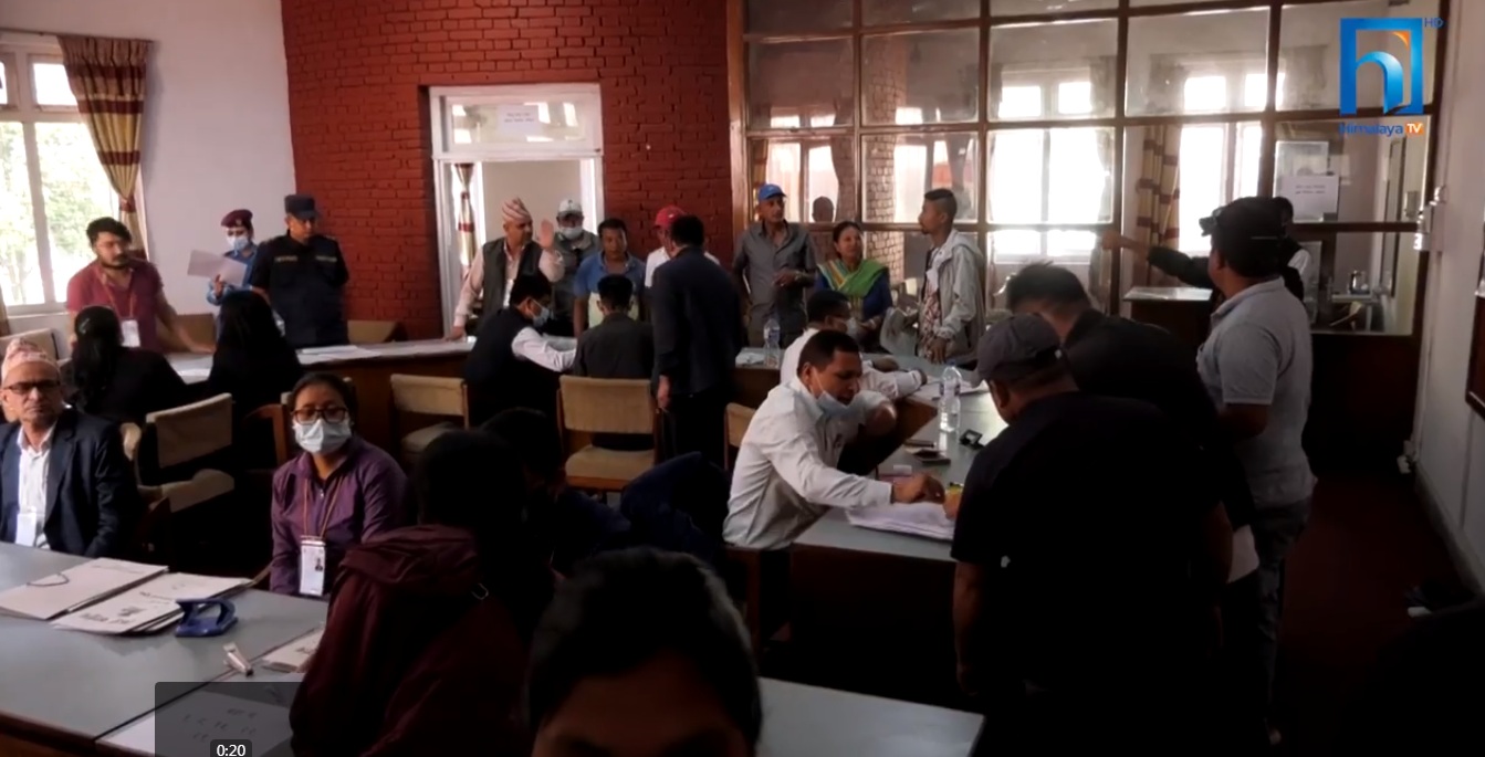 मनोनयन अपराह्न ५ बजेसम्म