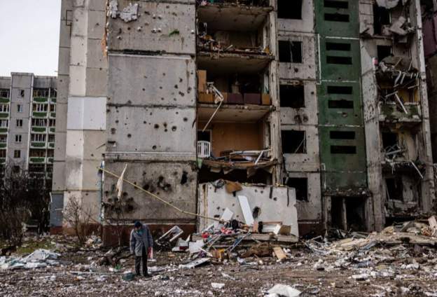 युक्रेनको आवासीय भवनमा रुसद्वारा मिसाइल आक्रमण, पाँच जनाको मृत्यु