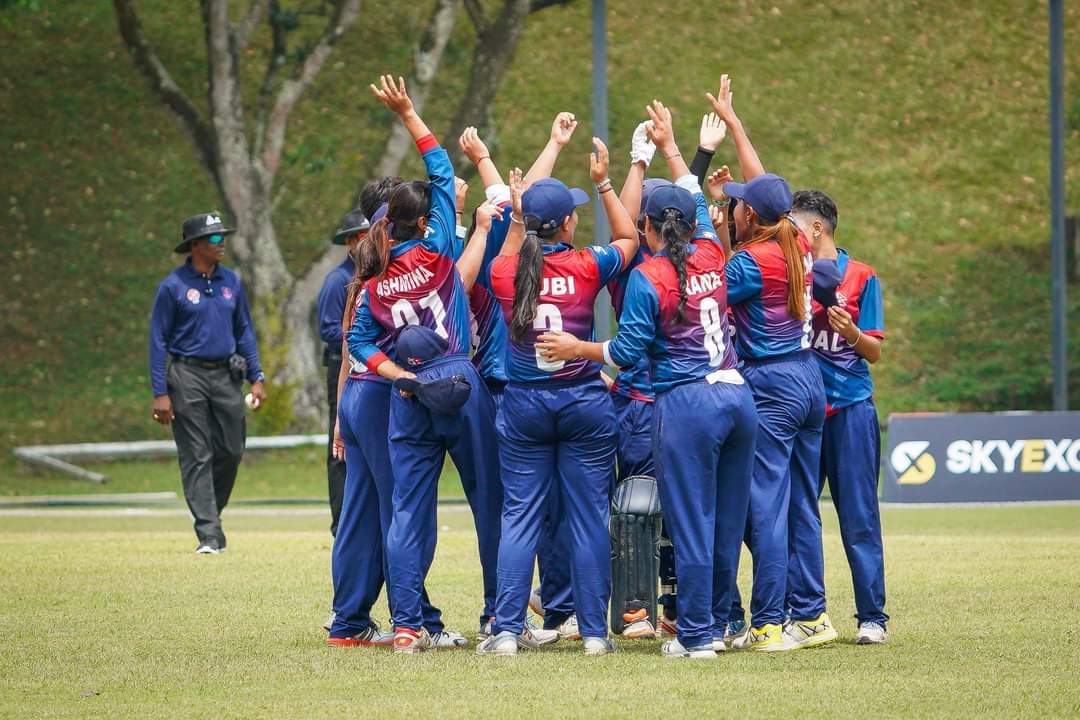 महिला टी–२० क्रिकेटमा आज नेपाल र हङकङ भिड्दै