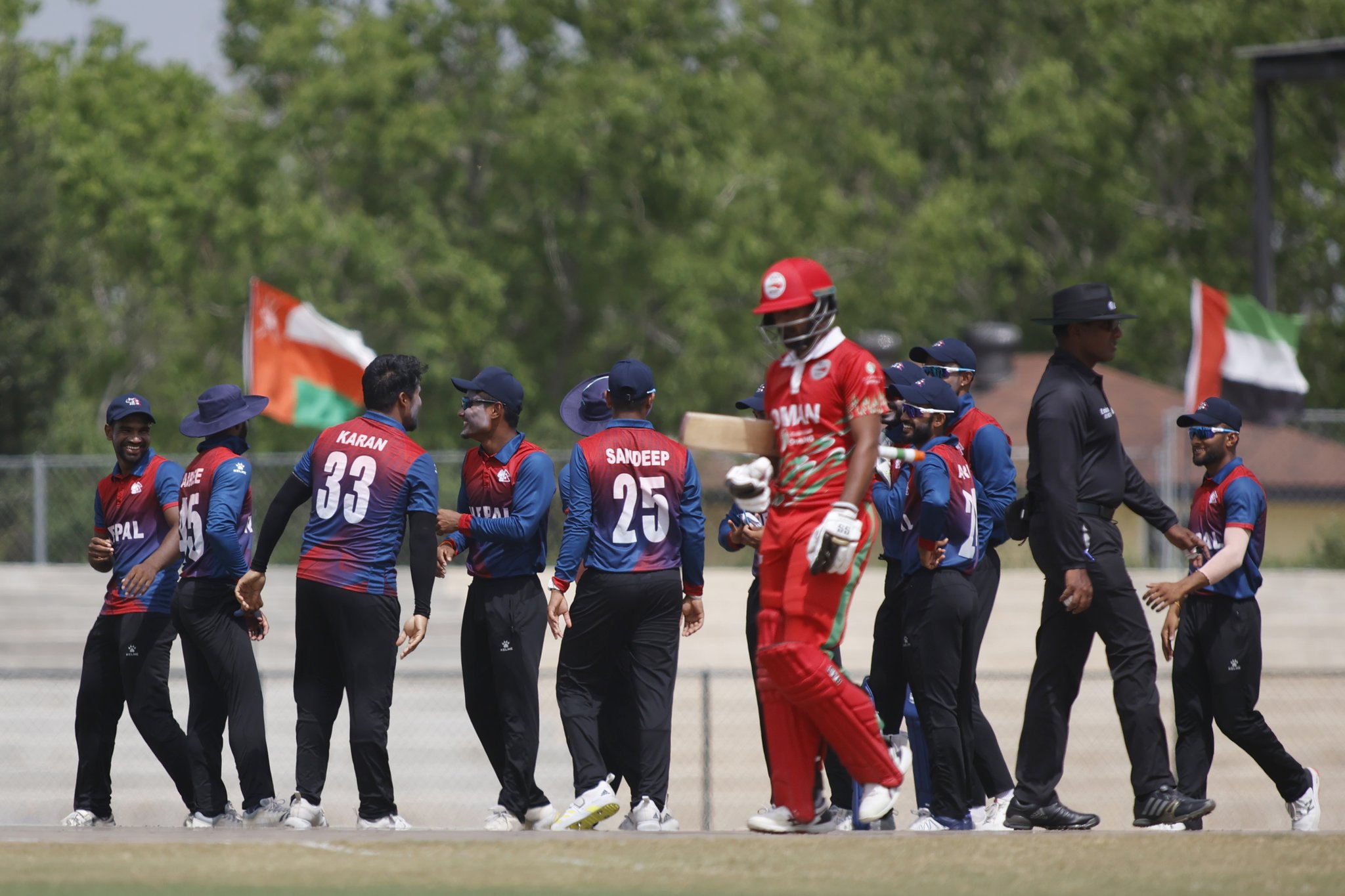 आइसिसी विश्वकप क्रिकेट लिग–२ः नेपालद्वारा ओमान सहजै पराजित