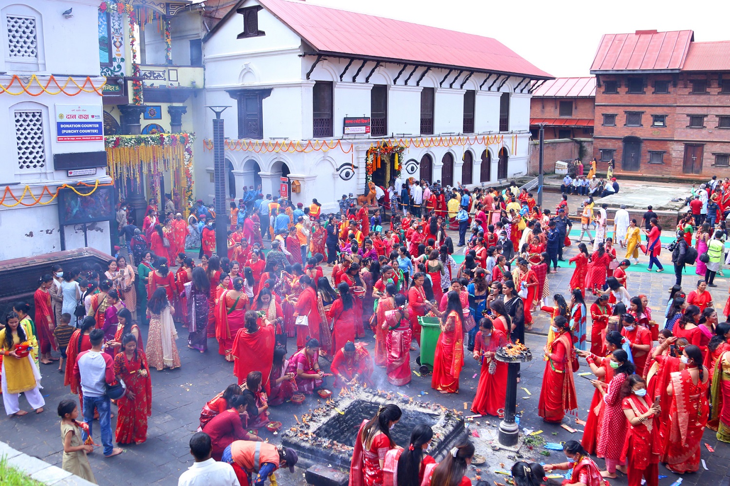 पूर्णपात्र, गोदान गरी समापन गरियो तीज