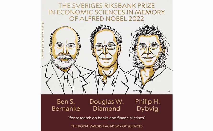 ३ जना अमेरिकी अर्थशास्त्रीले पाए यो वर्षको अर्थशास्त्रतर्फको नोबेल पुरस्कार