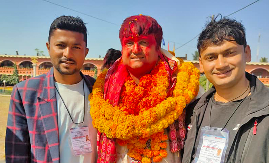 मोरङ–६ (१)बाट माओवादीका आचार्य विजयी