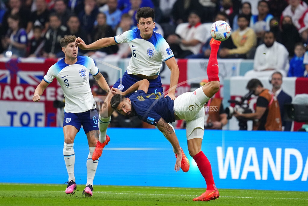 इंग्ल्याण्डलाई हराउँदै फ्रान्स विश्वकपको सेमिफाइनलमा