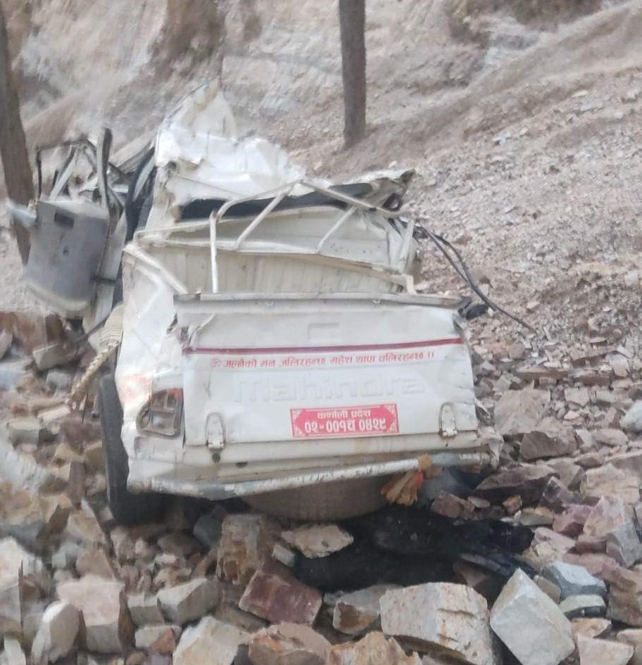 जाजरकोट जीप दुर्घटना : एकै वडाका आठ सहित १२ जनाको मृत्यु
